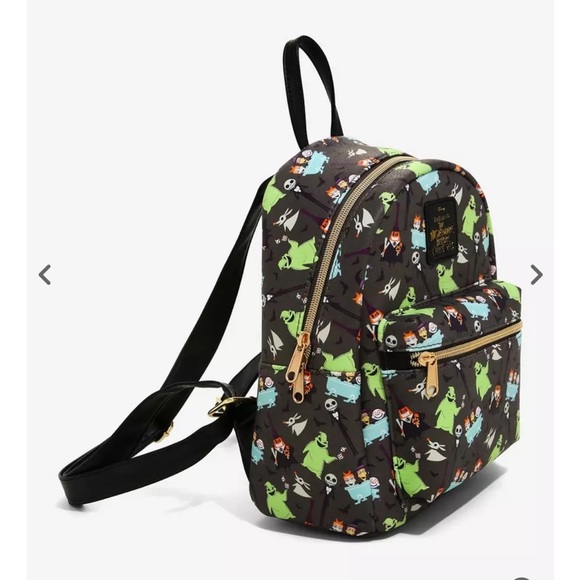 NWT Hot Topic The Nightmare Before Christmas Characters Mini Backpack - Picture 11 of 13